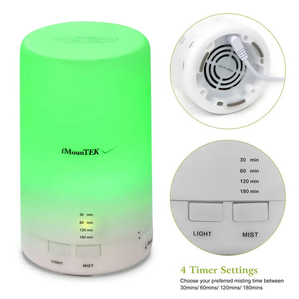 Ultrasonic Cool Mist Humidifier Mini Aroma Essential Oil Diffuser