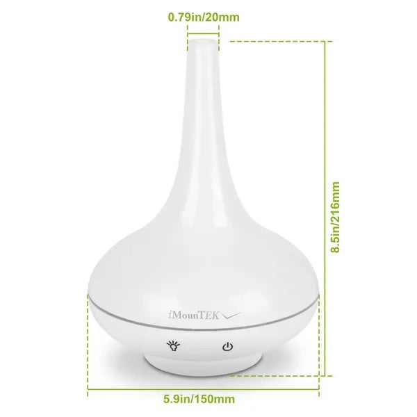Ultrasonic Cool Mist Humidifier 200ml Aroma Essential Oil Diffuser
