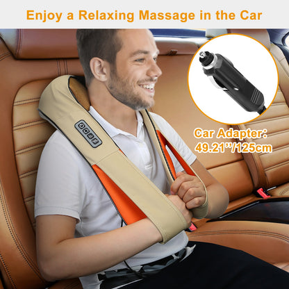 1Pc Neck Shoulder Massager Electric Back Massage Cape