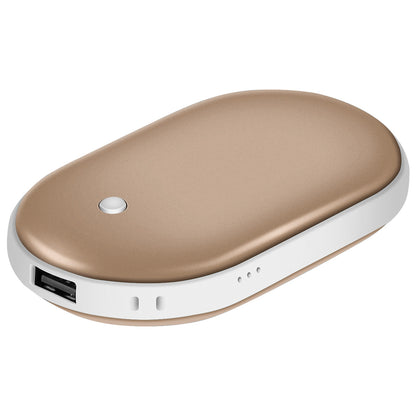 1Pc Portable Hand Warmer 5000mAh Power Bank Rechargeable
