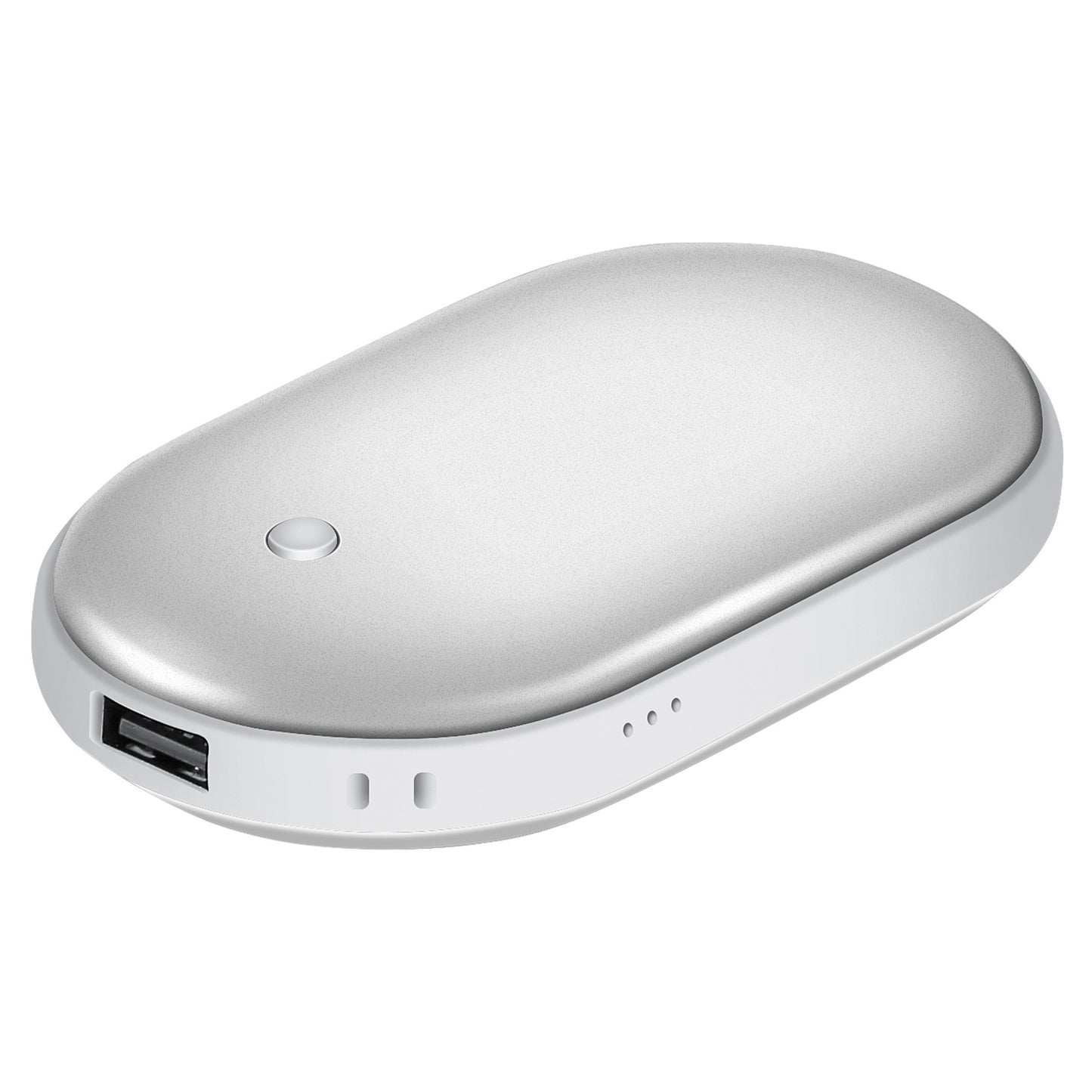 1Pc Portable Hand Warmer 5000mAh Power Bank Rechargeable