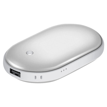 1Pc Portable Hand Warmer 5000mAh Power Bank Rechargeable