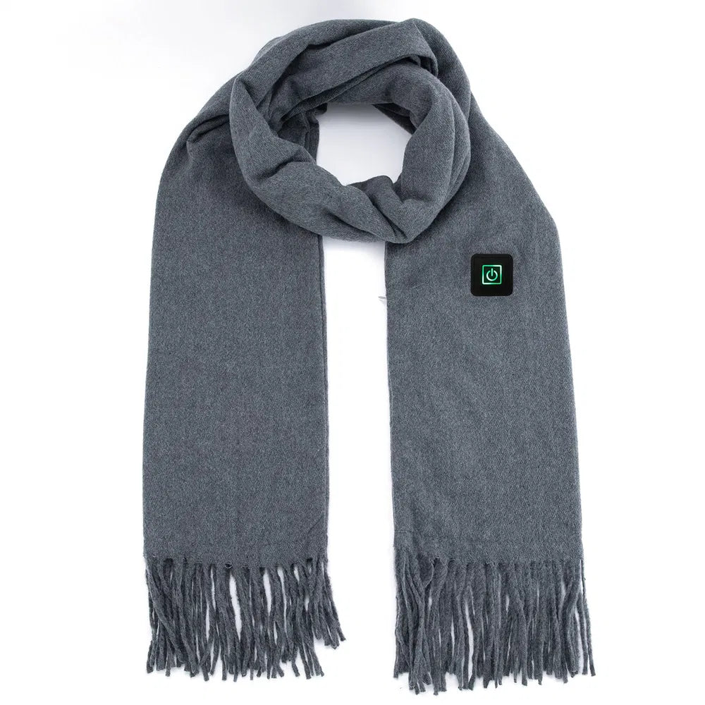 Electric Heated Winter Scarf USB Heating Neck Wrap Unisex Heated