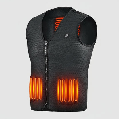 Heat Jacket Vest 3 Heating Gear Adjustable USB Heated