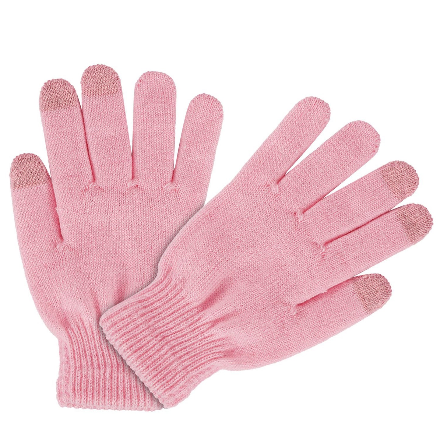 3 Color Options -- 1 Pair Unisex Winter Knit Gloves Touchscreen
