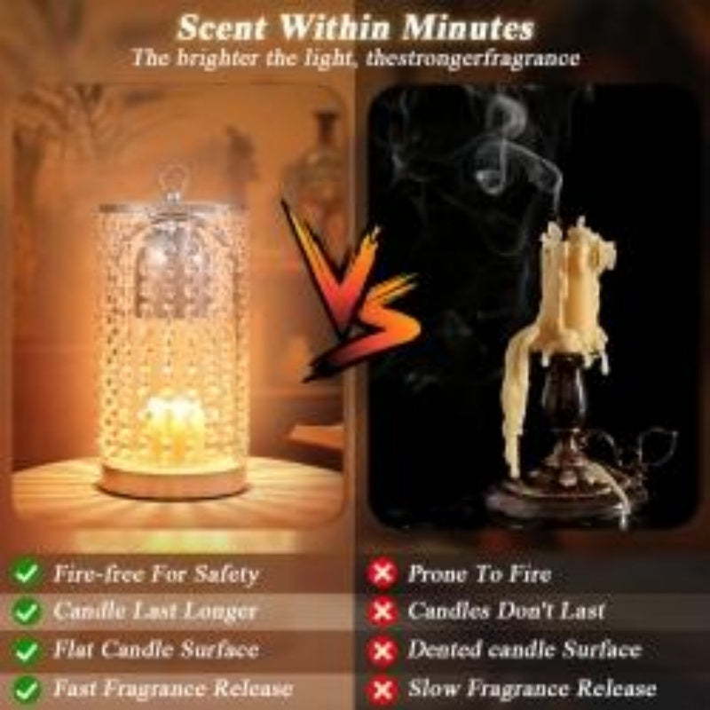Modern Bedroom Home Candle Wax Melting Lamp