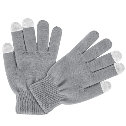 3 Color Options -- 1 Pair Unisex Winter Knit Gloves Touchscreen